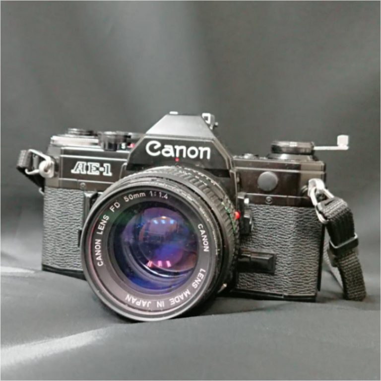 美品 CANON キャノン AE-1 ブラック モルト新品交換済 Y766の+