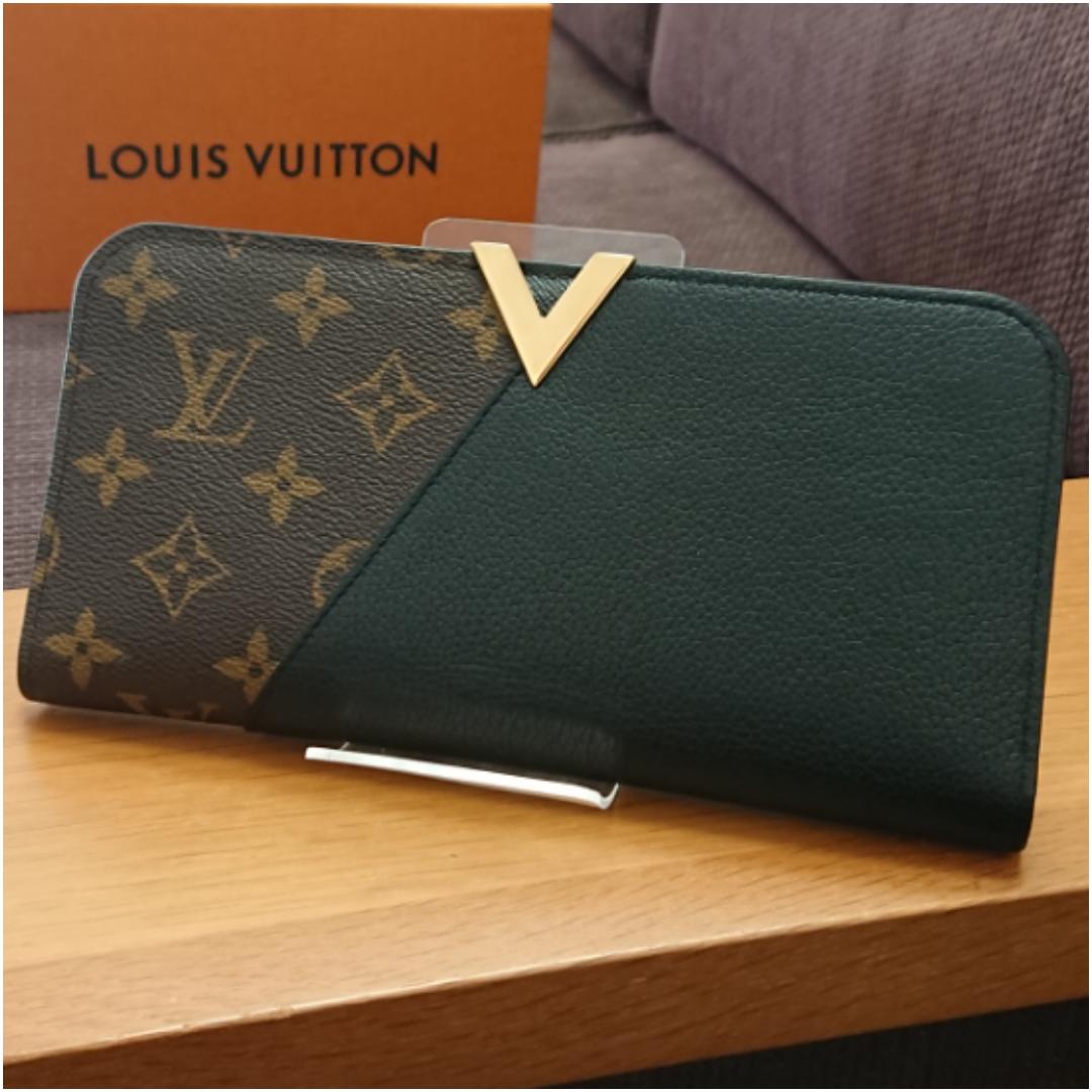 MKのイニシャルが入ってますLOUIS VUITTON 長財布　モノグラムポルトフォイユ　キモノ(廃盤品)